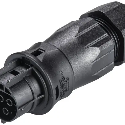 Prise Wieland 1.5…4mm² 5L noir 