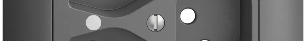 Kit frontal ENC EDIZIOdue gris foncé 88×88mm 3×T13, lentille, 