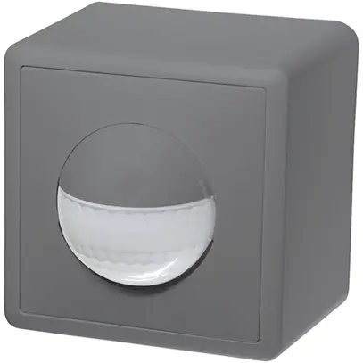 Détecteur de présence AP KNX Luxomat PD2 S 180 DX Kallysto, gris foncé 