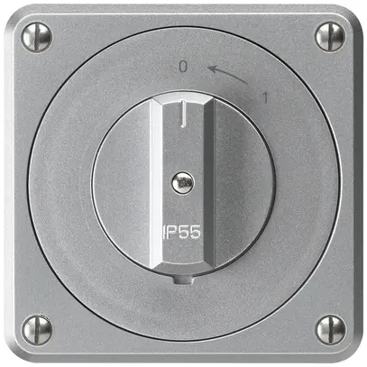 Contatto rotativo INC robusto IP55 alluminio 1P per combinazione 