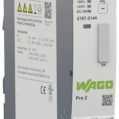Alimentation INC WAGO Pro 2 90…264V 24…28V 5A 120W 