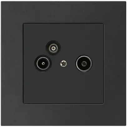Prise pour antenne ENC R/TV/données kallysto.pro 2GHz 19db noir 