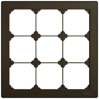 Cadre de recouvrement ENC EDIZIO.liv SNAPFIX® 3×3 216×216mm br 