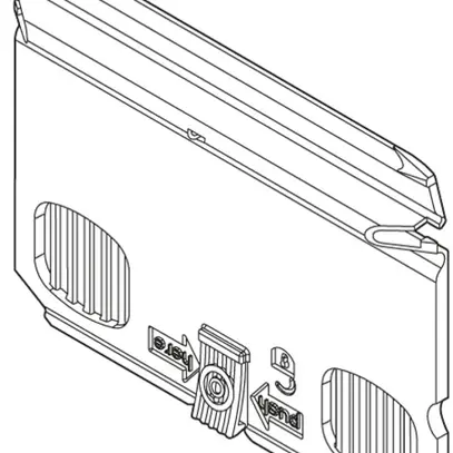Kupplungspaar tehalit für Kanal BR 85×130/170mm halogenfrei 