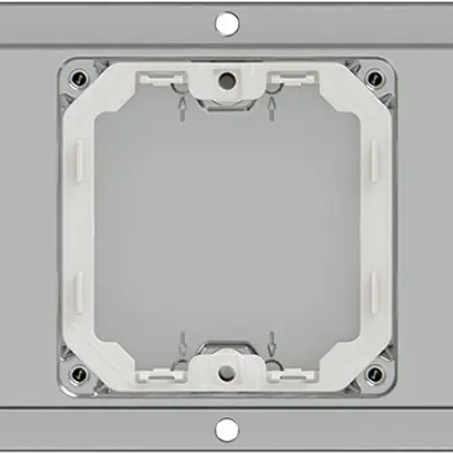 En-tête AP Feller ELEMENT 1×3 aluminium 
