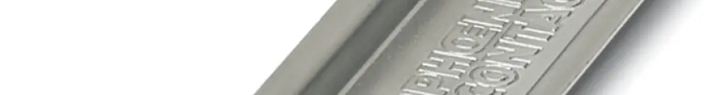 Barre profilée NS 35×7.5mm L=0.25m acier, non perforé 