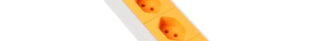 Prise multiple 10×T13 Td3×1mm² 3m orange 