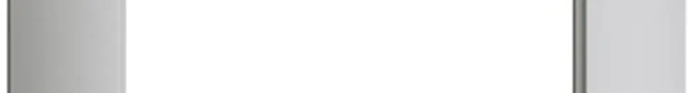 Cadre de recouvrement EDIZIOdue 1×3 gris clair 