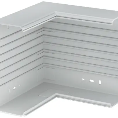 Angolo interno Bettermann 250×230×130mm, PVC, grigio chiaro, 7035 