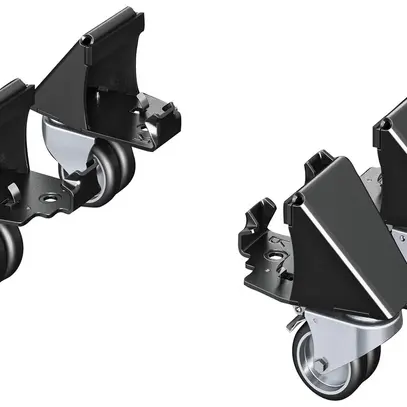 Rullo trasportatore Rittal VX 8660.110 100mm nero, set di 4pz (2+2) 