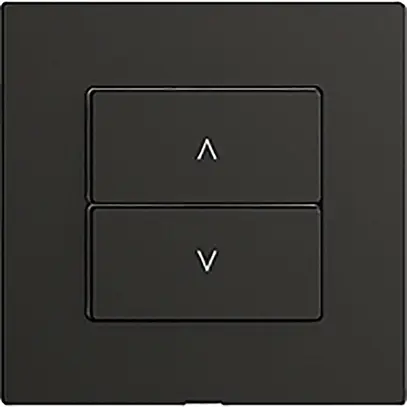 Interruttore tapparelle 1K/2T WLAN Edue Wiser nero 