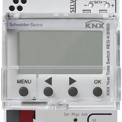 REG-KNX-Jahreszeitschaltuhr Schneider Electric 8-Kanal 