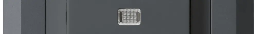 Interruttore pulsante luminoso INC kallysto.line 3/2P antracite 