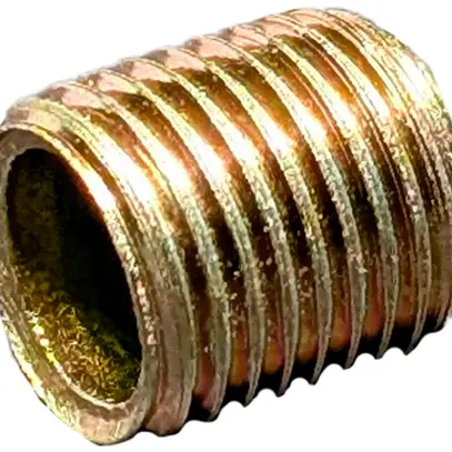 Tubo filettato Elektrogros M10×10mm acciaio zincato per elettrolisi 