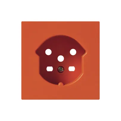 Kit frontal HA kallysto pour prise type 15 avec bornes enfichables orange 