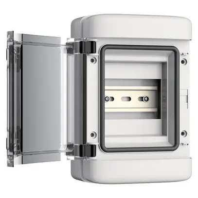 Distributore piccolo AP gesis SPZ vuoto 2×RST25i5 143×102×260mm IP65 