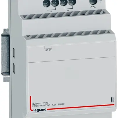 Alimentation AMD Legrand 12VDC 54W 4.5A stabilisé 