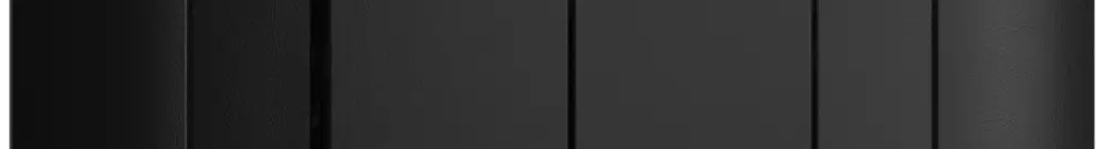 Poussoir ENC EDIZIOdue 2×A-R/1P noir 
