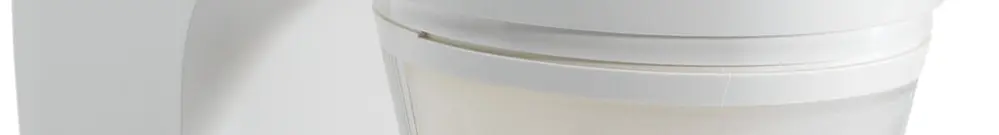 Rilevatore di movimento AP Hager 200° contatto chiusura 230V mont.a muro bianco 