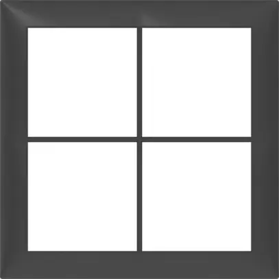 En-tête pour combinaison 2×2 ENC SIDUS anthracite 