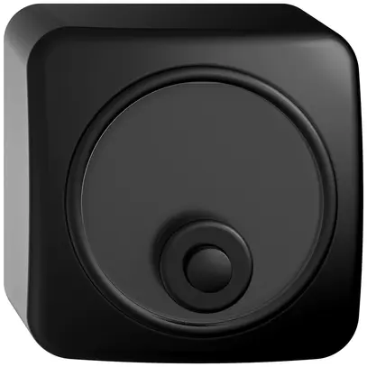 AP-Sonnerie-Drucktaster STANDARDdue SNAPFIX® 6A 250V mit Namensschild sz 