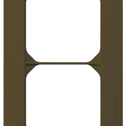 Telaio di copertura INC kallysto.trend 4×1 marrone 94×274mm 