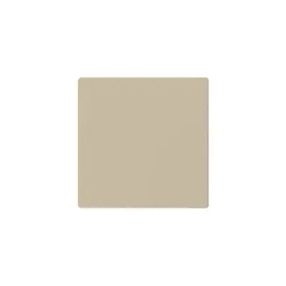 Bouton grand kallysto beige simple pour interrupteur S3/6+contact 
