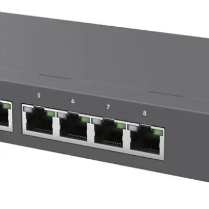 Cloud switch EnGenius ECS1008P, managed, PoE, 8-port Gigabit, 55W 