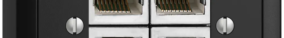 Prise AP 4×RJ45/s 4P sép.no, EDIZIOdue ITplus 