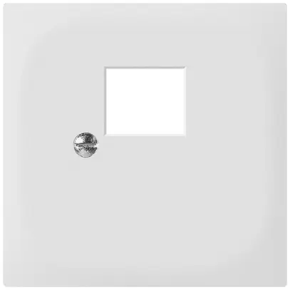 Placca frontale SIDUS per RJ45 alu 