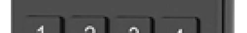 Telecomando DOTLUX Fusion 4 zone per strisce LED monocolore 