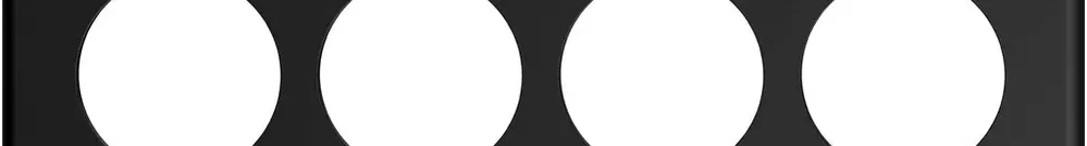 En-tête ENC STANDARDdue 1×4 noir 