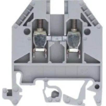 Morsetto passaggio componibile WK 0.5…6mm² 32A 800V 2×vite 1 pi.TH35/G32 grc 