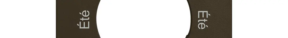 Montageset EDIZIO.liv SNAPFIX® f.Drehsch.m.Schloss Été-Hiver-Été-Hiver br 