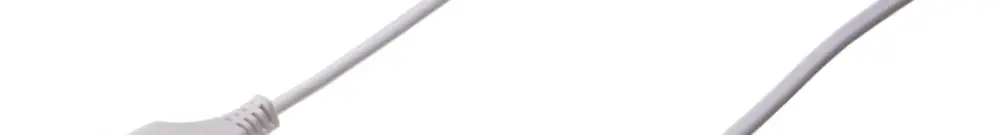 Prolunga MH T11 5m 2×1mm² Tdf bianco 