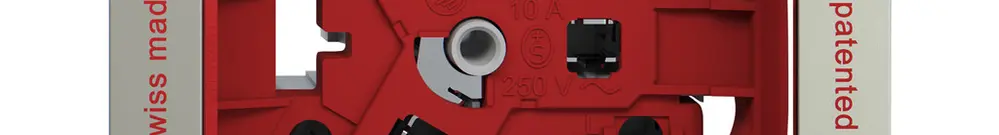 Presa INC Feller SNAPFIX® 3×T13 1×S con shutter 