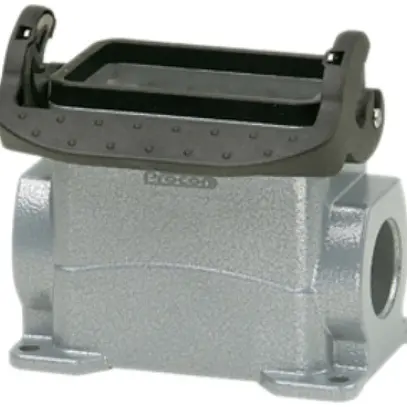 Scatola di base Walther PROCON P711510MS, raccordo 2×M20, H=53mm, Al 