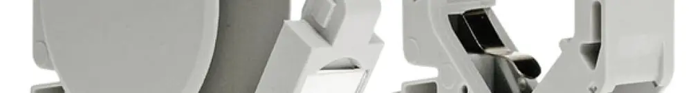 Adaptateur Dätwyler pour barre DIN 1×Keystone 