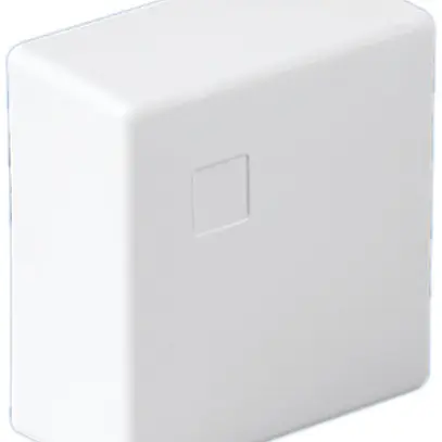 Boîte AP R&M Speedbox grd.1 67×67×30 vide blanc 