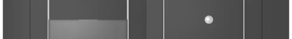 Combinazione INC SIDUS 1×2 pulsante+suoneria antracite 