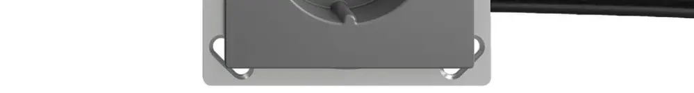 Presa INS EDIZIOdue T25 16A grigio scuro per cavo piatto Technofil 