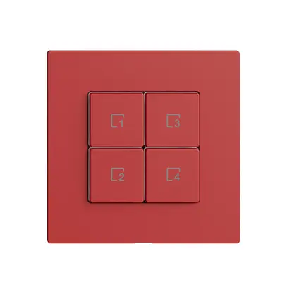Comando per pulsante scena 4 scene/4T WLAN Edue Wiser berry 