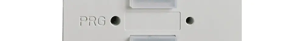 Poussoir KNX EDIZIOdue elegance BSE RGB, avec capteur de température 2-fois 