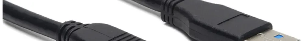 USB-Kabel Ceconet USB-A/USB-B (USB 3.0) 5Gbit/s schwarz 3m 