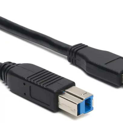 USB-Kabel Ceconet USB-A/USB-B (USB 3.0) 5Gbit/s schwarz 3m 
