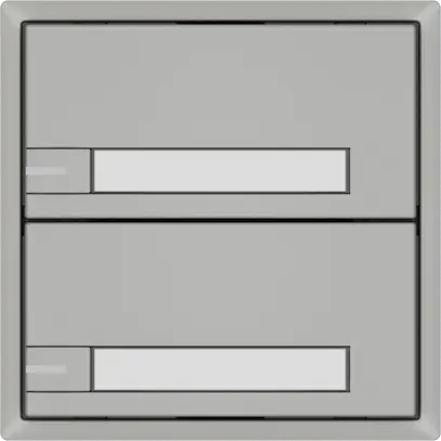 Universaltaster EDIZIO.liv UNI SNAPFIX® 12…48V m.LED blau 2× 1-Tbed.Pap.hgu 