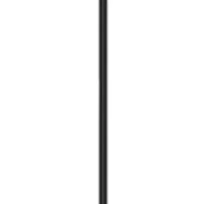 Lampada sospesa SLV ASTO TUBE GU10 1×10W diretto Ø70×125mm nero 