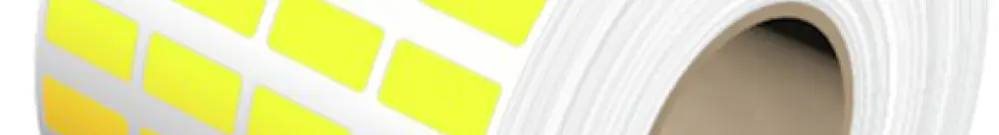 Étiquette Weidmüller THM MT30X auto-adhésive 17×8mm polyester jaune 