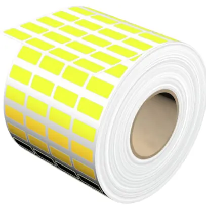 Étiquette Weidmüller THM MT30X auto-adhésive 17×8mm polyester jaune 