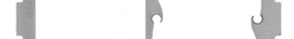 Plaque de fixation I-I Hager horiz. 77×137mm pour FA6/M3/XLR 